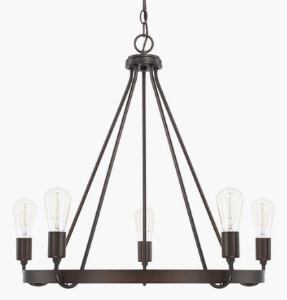 5 Light Tanner Chandelier
