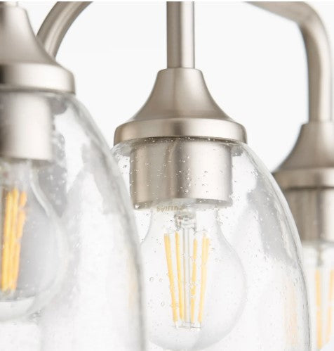 Enclave 3 Light Seeded Glass Vanity