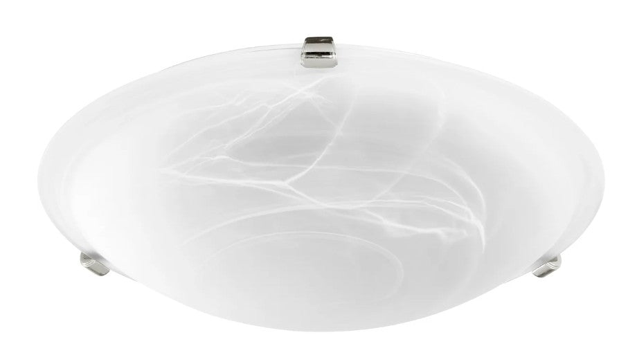 16 Inch Ceiling Mount Polished Nickel