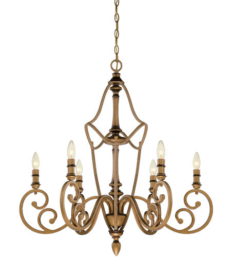 6 LIGHT ISLA CHANDELIER