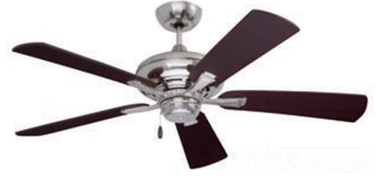 52" MONTEREY II BN/WALNUT-B