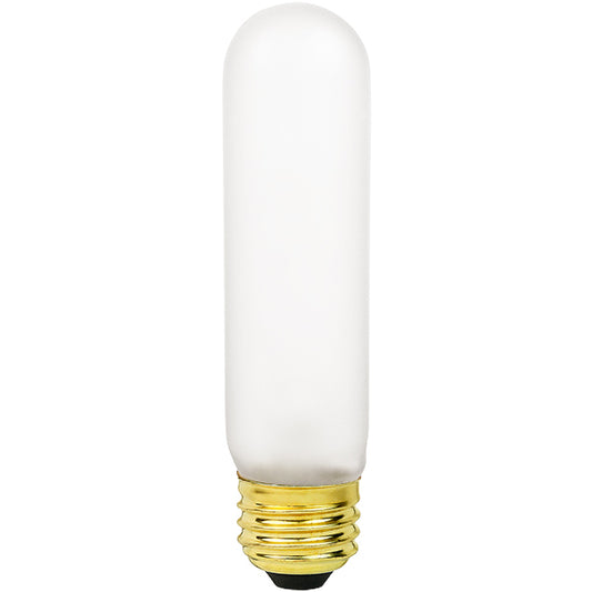 40 Watt - Silicon Coating - Incandescent T10 Light Bulb